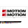 VW AMAROK  - LOGO 4 MOTION - Tuning Sticker Autocollant Graphic Decals