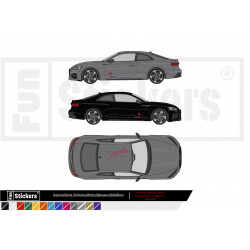 Audi  - Kit déco - Tuning Sticker Autocollant Graphic Decals