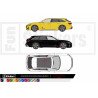 copy of Toyota manufacturer logo - - Complete Kit - Tuning Sticker Sticker Graphic Decals