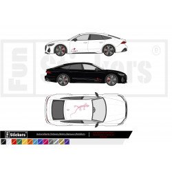 copy of Toyota manufacturer logo - - Complete Kit - Tuning Sticker Sticker Graphic Decals