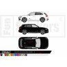 copy of Toyota manufacturer logo - - Complete Kit - Tuning Sticker Sticker Graphic Decals
