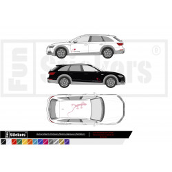 Audi  - Kit déco - Tuning Sticker Autocollant Graphic Decals