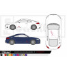 Audi  - Kit déco - Tuning Sticker Autocollant Graphic Decals