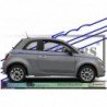 Fiat 500 sticker bandes laterales retro vagues design vintage Fun Stickers