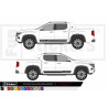 VW AMAROK  - BANDES BAS DE CAISSE  - Tuning Sticker Autocollant Graphic Decals