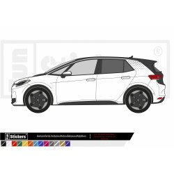 copy of Toyota manufacturer logo - - Complete Kit - Tuning Sticker Sticker Graphic Decals