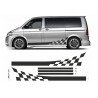 Fiat 500 Abarth Strips Down sticker sticker decoration crates