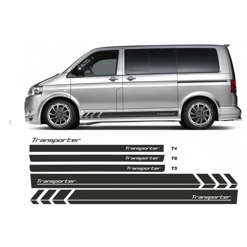 VW Transporter bandes CAMPER California bas de caisse kit autocollant Fun Stickers