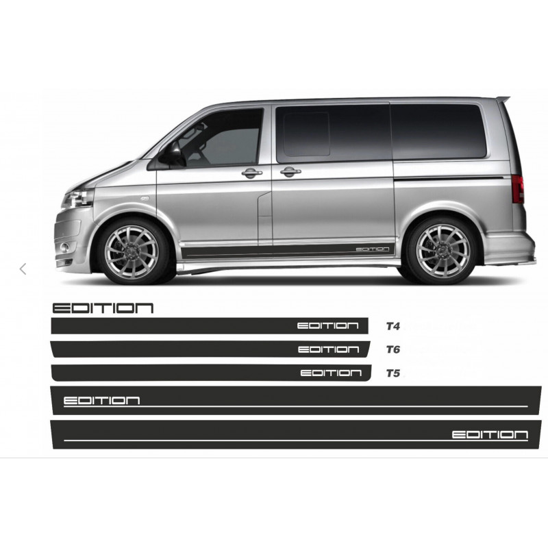 VW Volkswagen bandes bas de caisse Transporter california- Tuning Sticker Autocollant