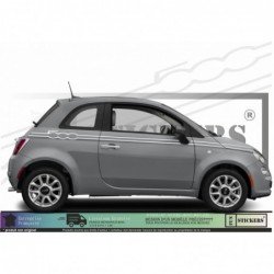 Fiat 500 Signature autocollant stripping bandes laterales Fun Stickers