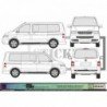 VW Transporter kit 3 bandes et sticker capot Van Edition Fun Stickers