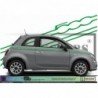 Fiat 500 Signature autocollant stripping bandes laterales Fun Stickers