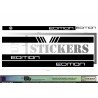VW Transporter kit 3 bandes et sticker capot Van Edition Fun Stickers