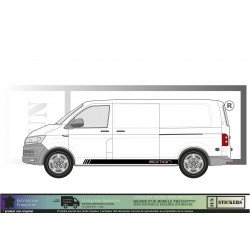 Kit 3 Bands and hood sticker Van VW sticker sticker edition