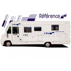Camping-Car Pilote kit decoration complet reference autocollant Fun Stickers