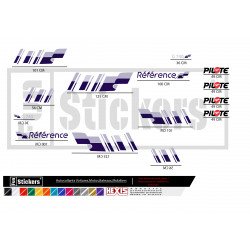 Camping-Car Pilote kit decoration complet reference autocollant Fun Stickers