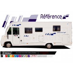 copy of Camping Car Decoration Pilot Pacific 690 - Complete Kit - Tuning Sticker Sticker Graphic Decals