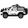 JEEP  montagne paysage portières - Kit Complet - voiture Sticker Autocollant Graphic Decals