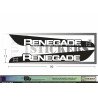 Jeep Renegade ailes avant kit decoration autocollant sticker Fun Stickers