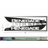 Jeep renegade ailes avant - Kit Complet - voiture Sticker Autocollant Graphic Decals