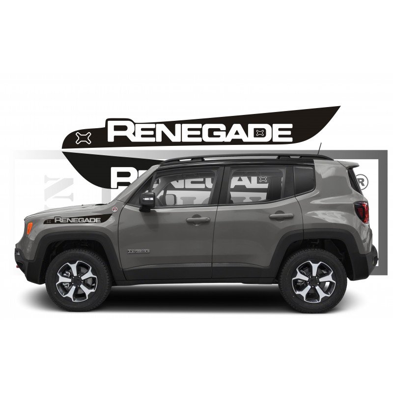Jeep Renegade ailes avant kit decoration autocollant sticker Fun Stickers