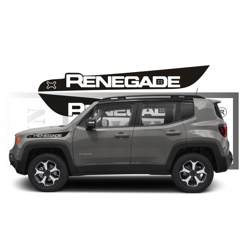 Jeep renegade ailes avant - Kit Complet - voiture Sticker Autocollant Graphic Decals