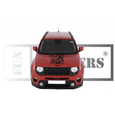 copy of JEEP WILLYS Wrangler  KIT army USMC -  - Kit Complet - voiture Sticker Autocollant Graphic Decals