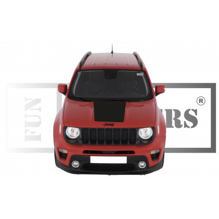 Jeep Renegade capot plein decoration kit complet autocollant Fun Stickers