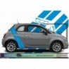 Fiat 500 kit stickers bandes racing style sportif autocollant Fun Stickers