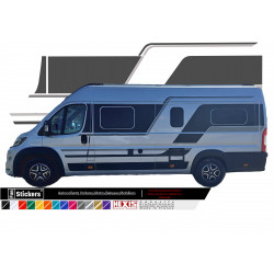 Fiat ducato Camper Van Adria intégral kit - Kit Complet - voiture Sticker Autocollant Graphique