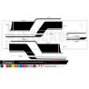Fiat ducato Camper Van Adria intégral kit - Kit Complet - voiture Sticker Autocollant Graphique