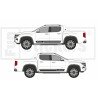 copy of Toyota manufacturer logo - - Complete Kit - Tuning Sticker Sticker Graphic Decals