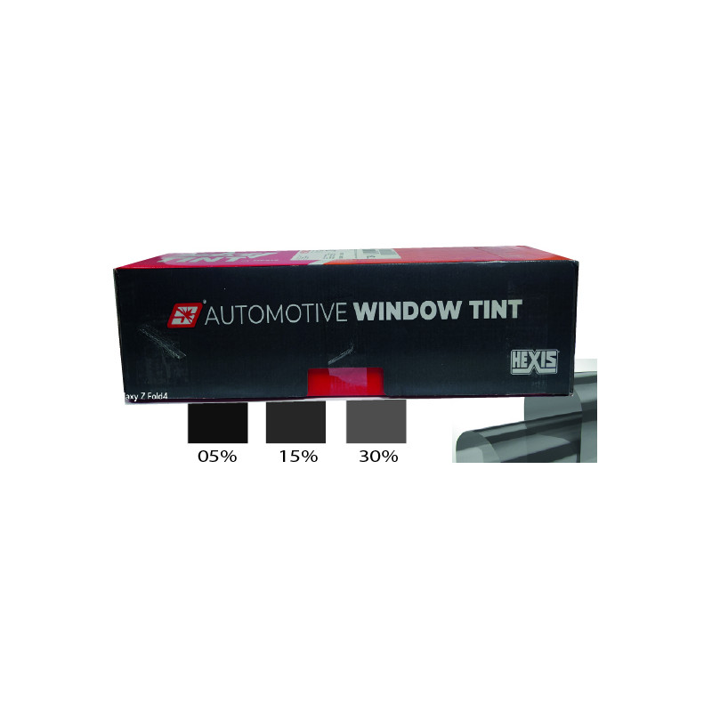 Film Solaire automobile professionnelle Thermoformable Hexis film teinté 50cm x 6ml