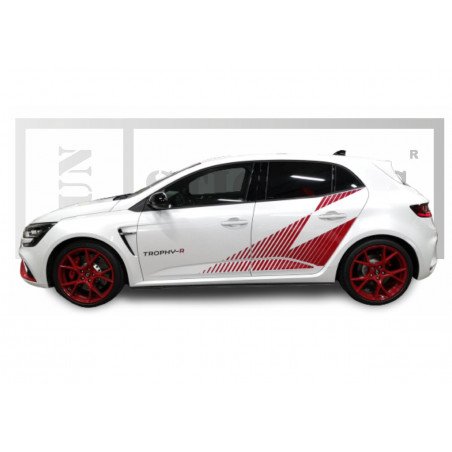 Renault Megane Trophy R design Complete sticker kit deco kit