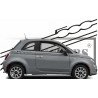 Fiat 500 Signature autocollant stripping bandes laterales Fun Stickers