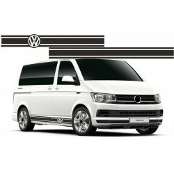 Kit bandes bas caisse van design Kepler VW Transporter T4 T5 T6 Fun Stickers