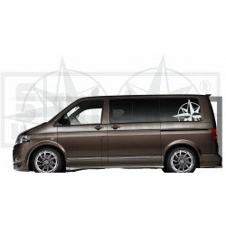 Autocollants Rose des Vents Grand Format 72 cm - Décoration Van & Camping-Car