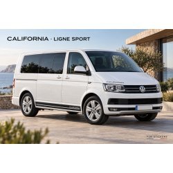VW Transporter T5 T6 kit bandes California autocollant Fun Stickers