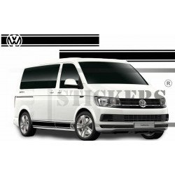 VW Transporter kit sticker bandes laterales decoratives stripes Fun Stickers