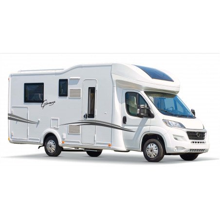 Camping-Car GLAMYS kit decoration autocollants lateraux vinyle longue duree Fun Stickers