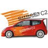 Citroen C2 VTS kit racing complet autocollant tuning Fun Stickers