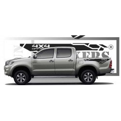 TOYOTA HILUX OFF ROAD 4x4 - Complete Kit - Tuning Sticker Sticker Graphic Decals
