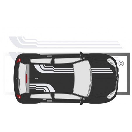 Rallye deco universelle kit complet autocollant voiture sticker Fun Stickers