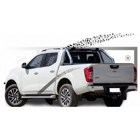 All Brands - Stickers Strips Zigzag Tire Traces