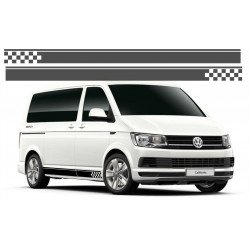 Van Damier Volkswagen T4 T5 T6 Decoration Kit- Tuning Sticker Sticker Graphic Decals