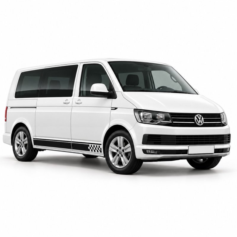 Van Damier Volkswagen T4 T5 T6 Decoration Kit- Tuning Sticker Sticker Graphic Decals