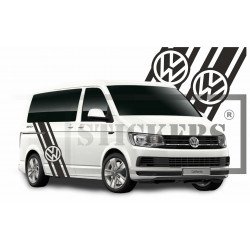 Volkswagen Transporter T4 T5 T6 Side Strips Logo Sticker