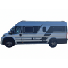 copy of Fiat ducato Camper adventure kit -  GRIS - Kit Complet - voiture Sticker Autocollant Graphic Decals
