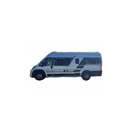 copy of Fiat ducato Camper adventure kit -  GRIS - Kit Complet - voiture Sticker Autocollant Graphic Decals