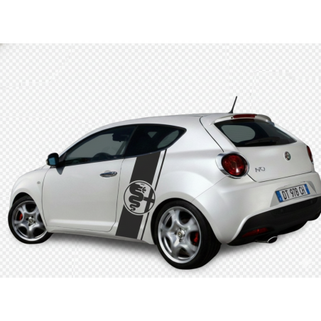 alfa romeo autocollants laterales